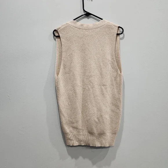 Aritzia Babaton Sydney Sweater Vest Camel Beige - Picture 5 of 5